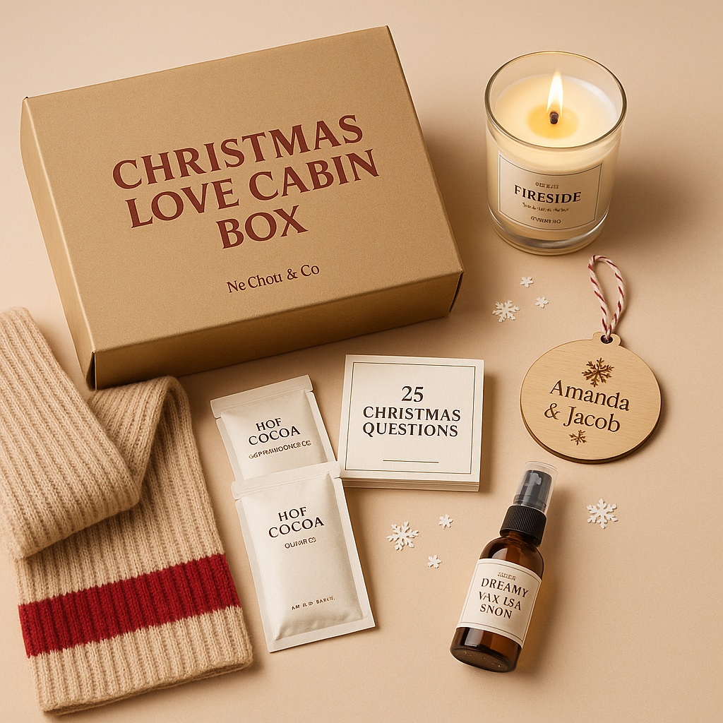NeChou & Co Christmas Love Cabin Box